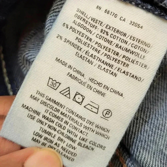 Anthropologie Pilcro and The Letterpress Mid Rise Skinny Dark Blue Jeans(26) - Picture 10 of 11